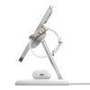 Belkin BOOST CHARGE PRO Qi2, 15W 3v1 magnetický stojan, bílý