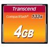 Transcend 4GB CF (133X) paměťová karta (MLC)