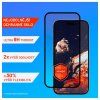 Tvrzené sklo FIXED Armor s aplikátorem pro Apple iPhone 15 Plus, prémiové, černé