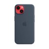 Apple iPhone 14 Silicone Case with MagSafe-Storm Blue