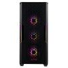 ADATA XPG case STARKER AIR Mid-Tower, bez zdroje, 1x 120mm + 1x 120mm ARGB, Černá
