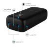 Powerbanka FIXED Zen 30 s LCD displejem a výstupem PD 20W, 30 000 mAh, černá