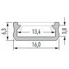 50143 1 50143 1 led profil lumines typ d surovy 1m