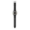 Amazfit Active 2 NFC Black Leather Round Unbuttoned Back