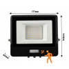 40025 40025 led reflektor master 30w ip65 pir neutralni bila