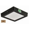 40722 40722 ctvercovy led panel prisazeny cerny 12w pc neutralni bila