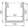 50212 2 50212 2 led profil lumines typ y surovy 1m