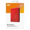 WD My Passport Portable 4TB Red