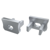 47050 47050 krytka pro profil led lumines x seda s otvorem