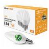 55939 6x led zarovka e14 7w 580lm tepla bila 3000k c37