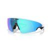 meta oakley vanguard prizm sapphire lenses white f s