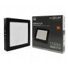 53983 led prisazeny stropni panel ctverec 12 w 1200 lm cerny