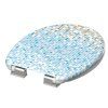Schütte MOSAIK BLAU-ORANGE | Duroplast, Soft Close