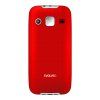 EVOLVEO EasyPhone XR, mobilní telefon pro seniory s nabíjecím stojánkem, červená