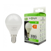 52393 led zarovka e14 g45 3w 270lm tepla bila