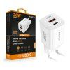 ALI CN GaN 33W, USB-C+USB, bílá CHPD0020
