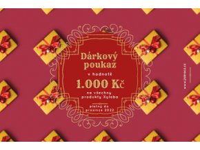 Dárkový certifikát darecky v 1000