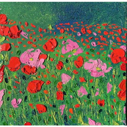Poppies at the Forest Edge