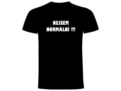 nejsem normální černá