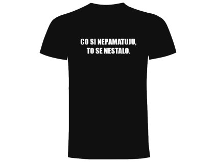 co si nepamatuju černá