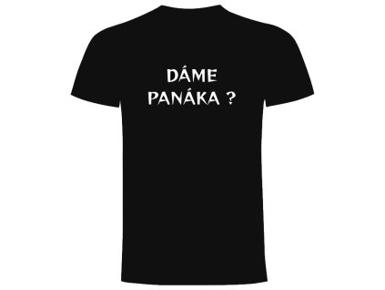 dáme panáka černá