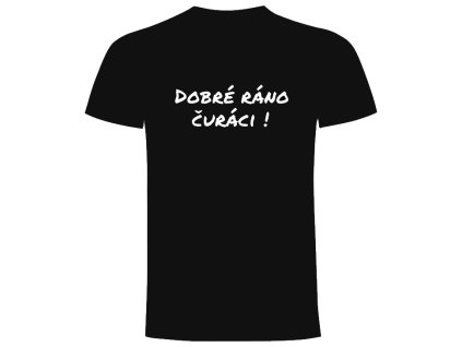dobré ráno čuráci černá
