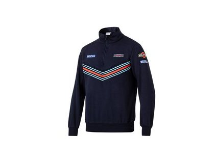 013037MR mikin polo zip modrá