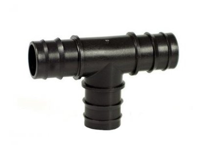 IRRITEC T-kus nástrčný 16 x 16 x16 mm - černý PP - pro TANDEM - GDF