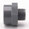 AQUAPLASTIK PVC-UH Spojka redukovaná vnější 1" x vnitřní závit 5/4"