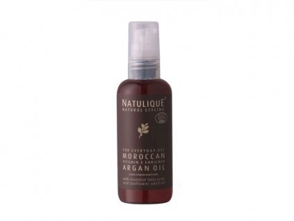 arganový olej na vlasy natulique moroccan argan oil