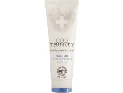 Trinity mléko na roztřepané konečky vlasů