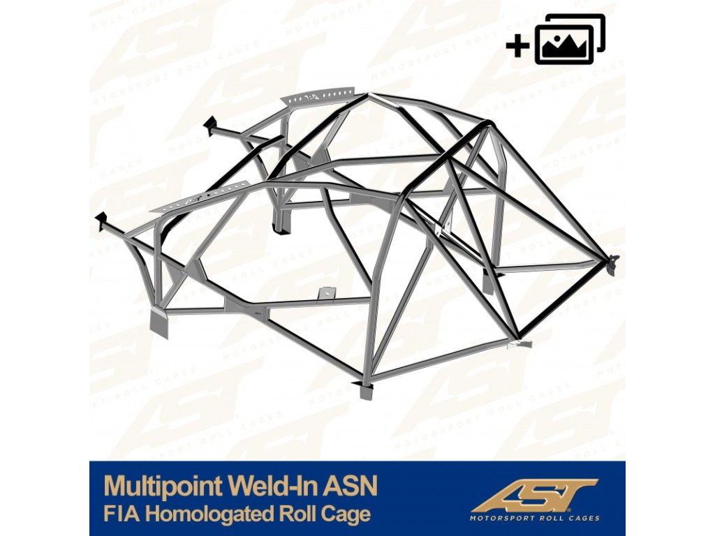 fia homologated roll cage mitsubishi lancer evo x 4 door sedan multipoint weld in asn