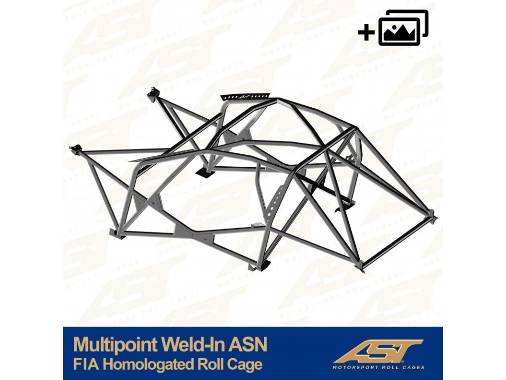 fia homologated roll cage bmw f82 4 series 2 door coupe rwd multipoint weld in asn
