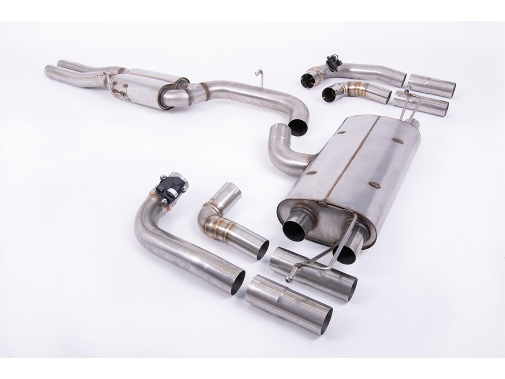 Particulate Filter-back výfuk Milltek Audi RS3 sedan/Sedan 400PS (8Y MQB EVO) bez OPF/GPF SSXAU966