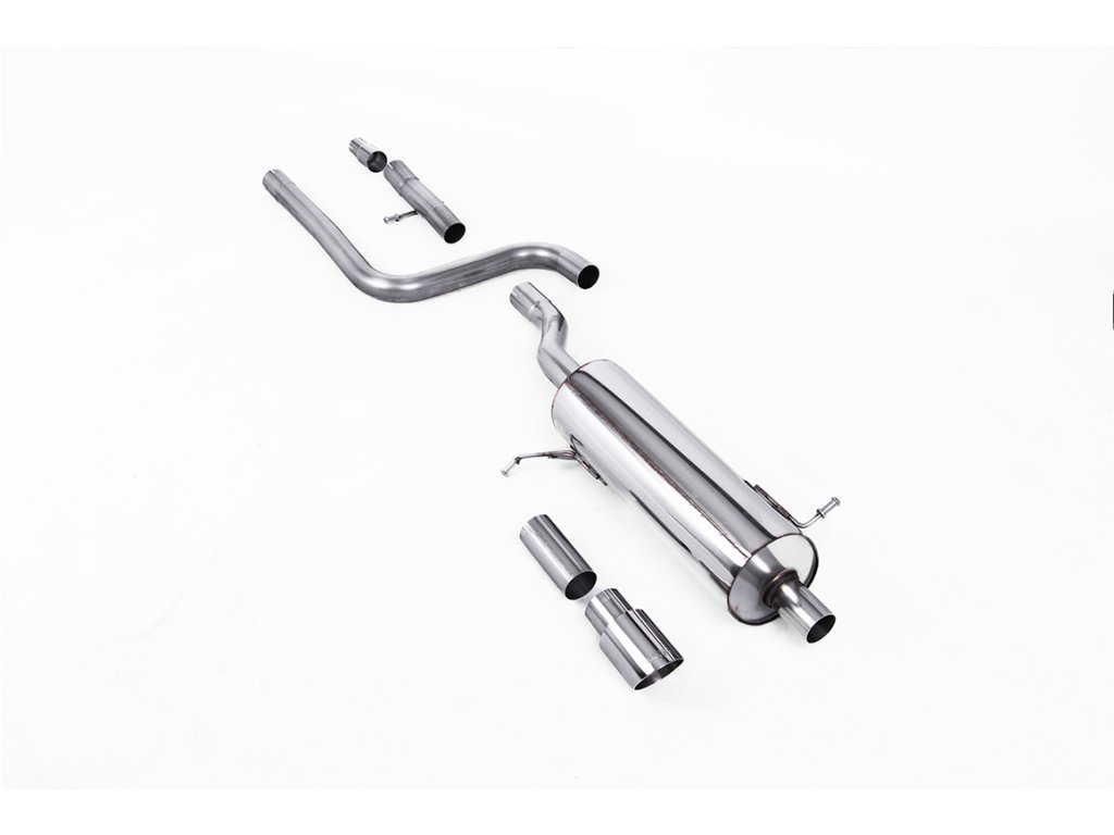 Particulate Filter-back výfuk Milltek Ford Fiesta Mk8 1.0T EcoBoost ST-Line 3 & 5-dv. (155ps Hybrid s OPF/GPF) SSXFD397