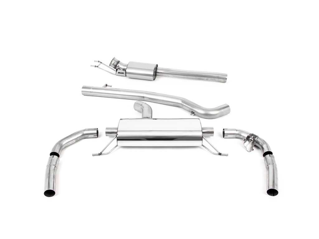 Particulate Filter-back výfuk Milltek Mercedes CLA-Class CLA45 & 45S AMG 2.0 Turbo Coupe & SHooting Brake (s OPF/GPF) SSXMZ156