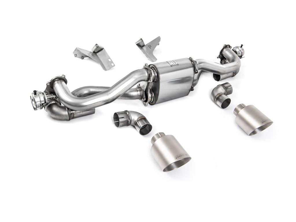 Particulate Filter-back výfuk Milltek Porsche Cayman 718 GT4 4.0 (manuál s OPF/GPF od 2/20) SSXPO159