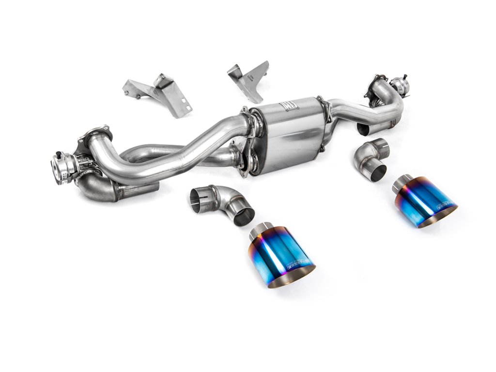 Particulate Filter-back výfuk Milltek Porsche Cayman 718 GT4 4.0 (manuál s OPF/GPF od 2/20) SSXPO160