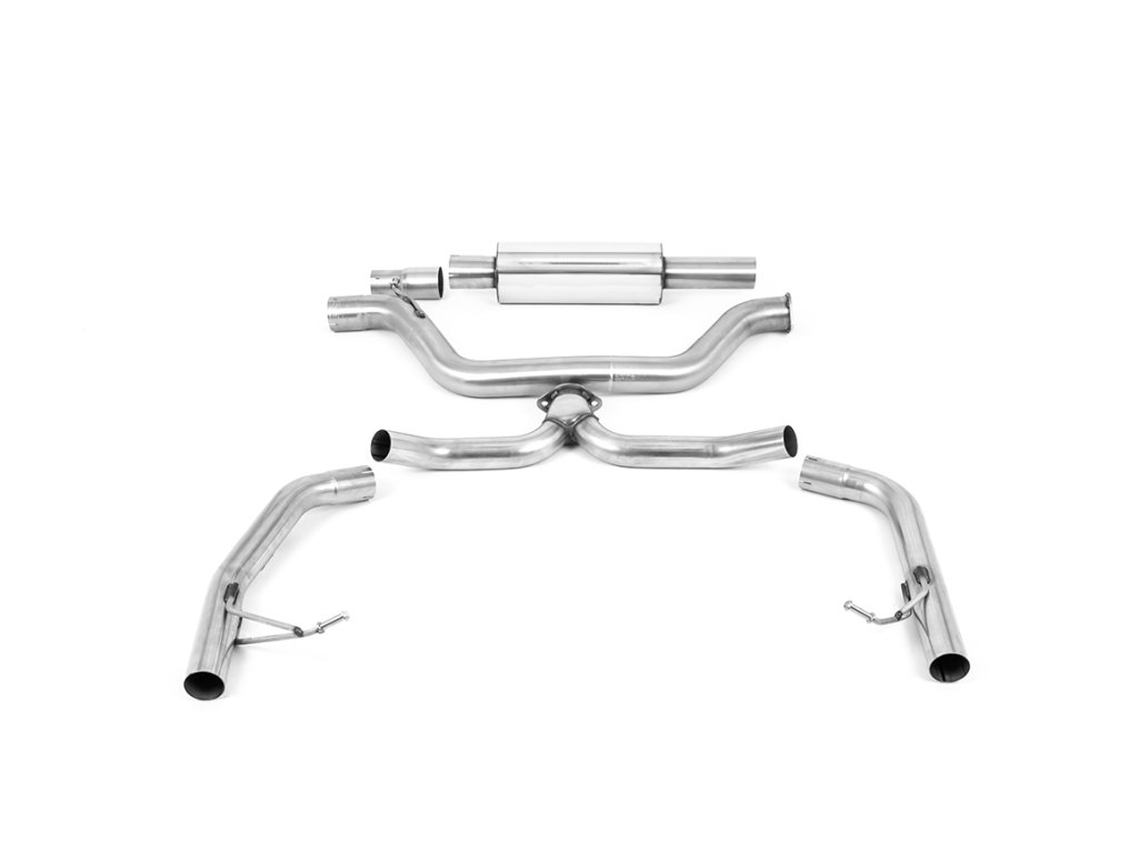 Particulate Filter-back výfuk Milltek Škoda Octavia vRS 2.0 TSI 245PS (MQB EVO Mk4 s OPF/GPF) SSXSK29