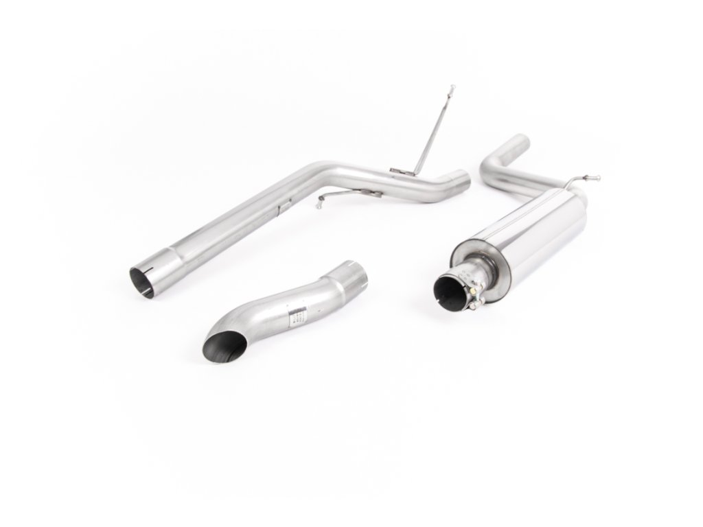 Particulate Filter-back výfuk Milltek Volkswagen Caddy 2.0TDI 140PS 2WD (mimo Maxi) SSXVW299