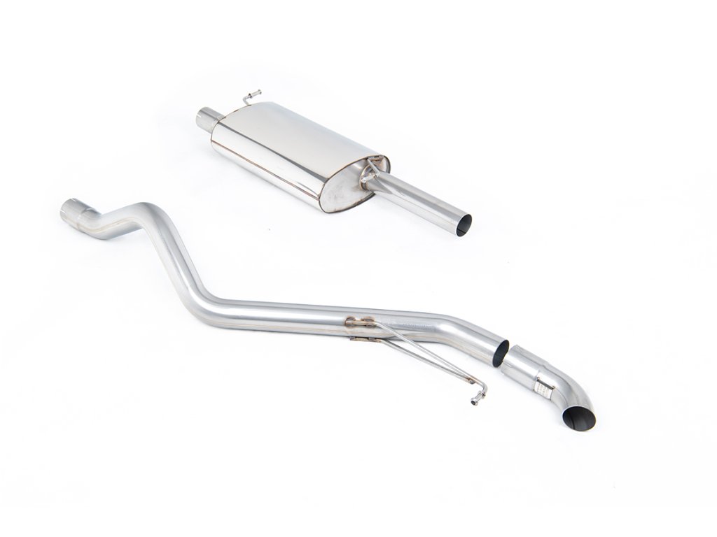 Particulate Filter-back výfuk Milltek Volkswagen Transporter \ Caravelle T6 SWB 150/180/204PS 2.0l BiTDI SSXVW201