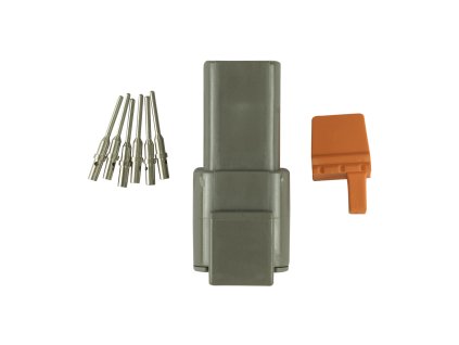 104544 turbosmart egate 6 way sensor socket kit suits dtm connector