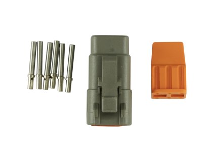 104550 turbosmart egate 6 way sensor plug kit suits dtm connector