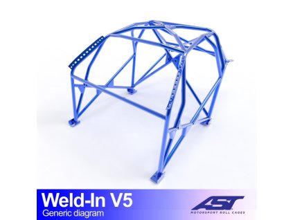 roll cage mini classic 2 doors hatchback weld in v5