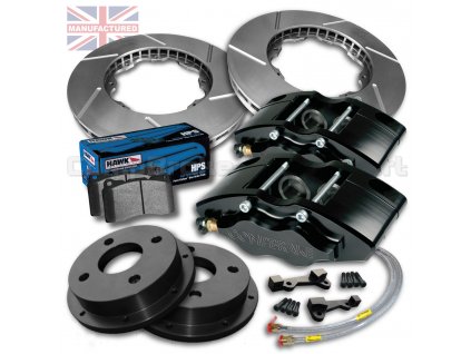 Přední brzdový kit Compbrake pro Lancia Monte Carlo, 4-píst, 265x24mm