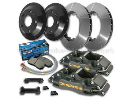 Přední brzdový kit Compbrake pro Opel Corsa A, 4-píst, 278x24mm