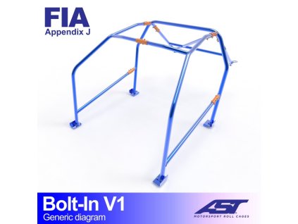 roll cage porsche 914 1964 1976 2 doors targa rwd bolt in v1