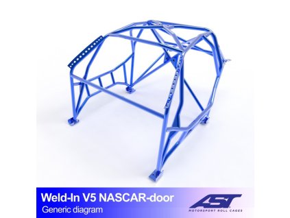 roll cage bmw e30 3 series 4 doors sedan rwd weld in v5 nascar door for drift