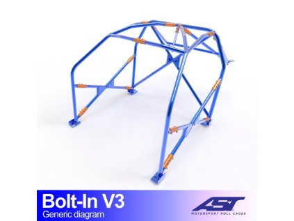 roll cage lexus sc z30 2 door coupe bolt in v3