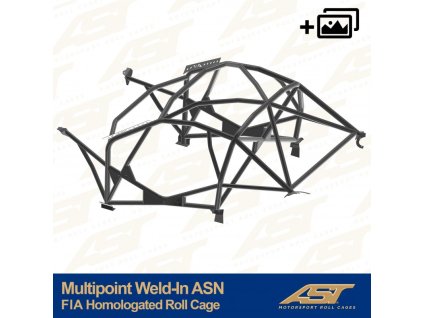 fia homologated roll cage porsche boxter 986 2 door roadster multipoint weld in asn